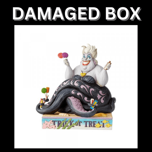 DAMAGED BOX - Disney Traditions Trick or Treat - Ursula Figurine