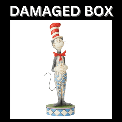 DAMAGED BOX - Dr Seuss The Cat in the Hat figurine by Jim Shore