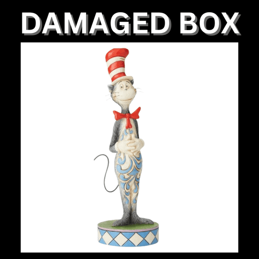 DAMAGED BOX - Dr Seuss The Cat in the Hat figurine by Jim Shore
