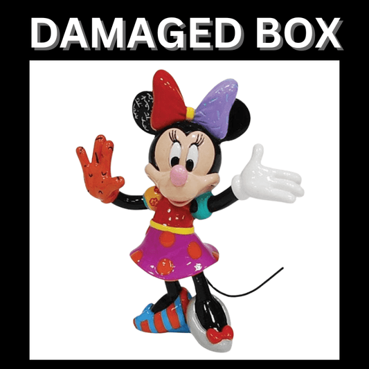 DAMAGED BOX & EX-DISPLAY Disney Britto Minnie Mouse Mini Figurine