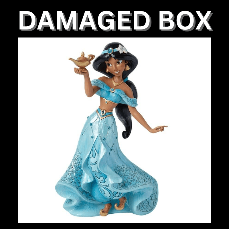 DAMAGED BOX EX-DISPLAY Disney Traditions Deluxe Jasmine Figurine by Jim Shore