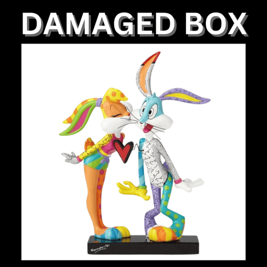 DAMAGED BOX - Looney Tunes Britto Lola Kissing Bugs Bunny Figurine