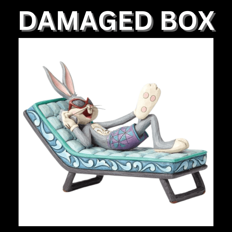 DAMAGED BOX - Looney Tunes Hollywood Hare (Bugs Bunny) Figurine By Jim Shore (Copy)