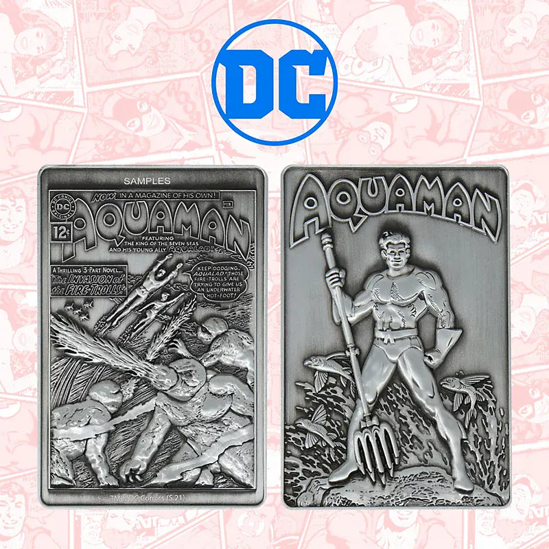 DC Comics Limited Edition Aquaman Metal Ingot