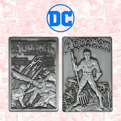DC Comics Limited Edition Aquaman Metal Ingot