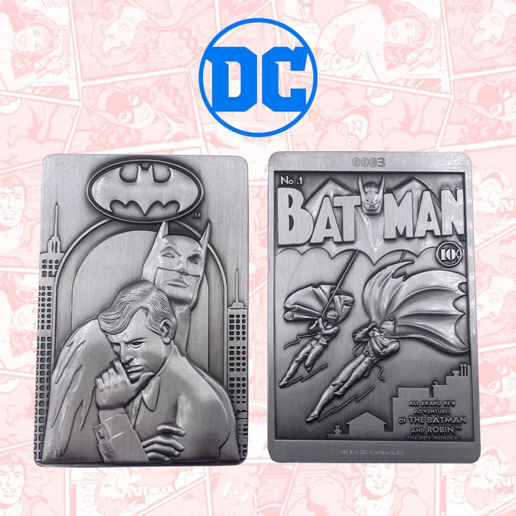 DC Comics Limited Edition Batman Metal Ingot