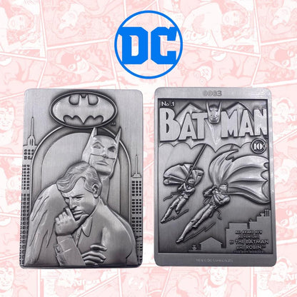 DC Comics Limited Edition Batman Metal Ingot