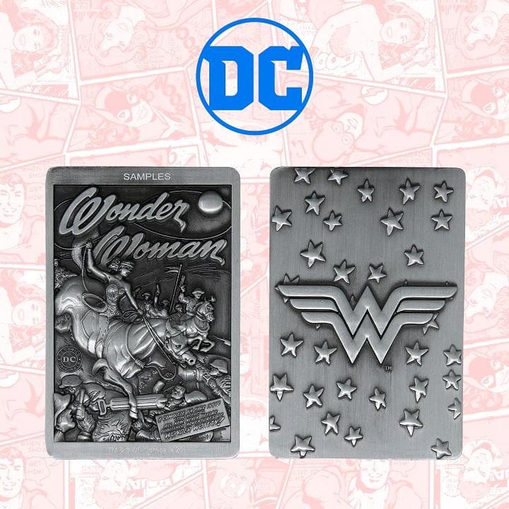 DC Comics Limited Edition Wonder Woman Metal Ingot