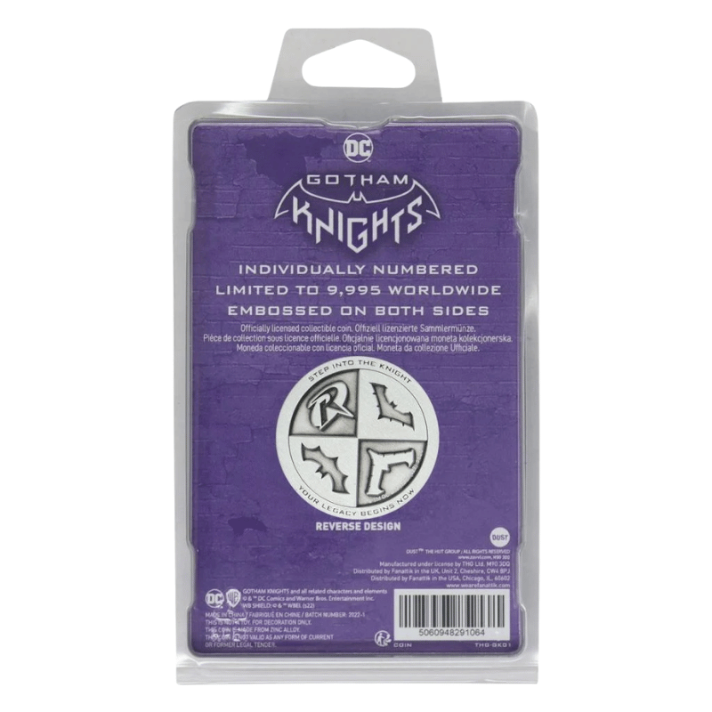 DC Gotham Knights Limited Edition Collectible Coin