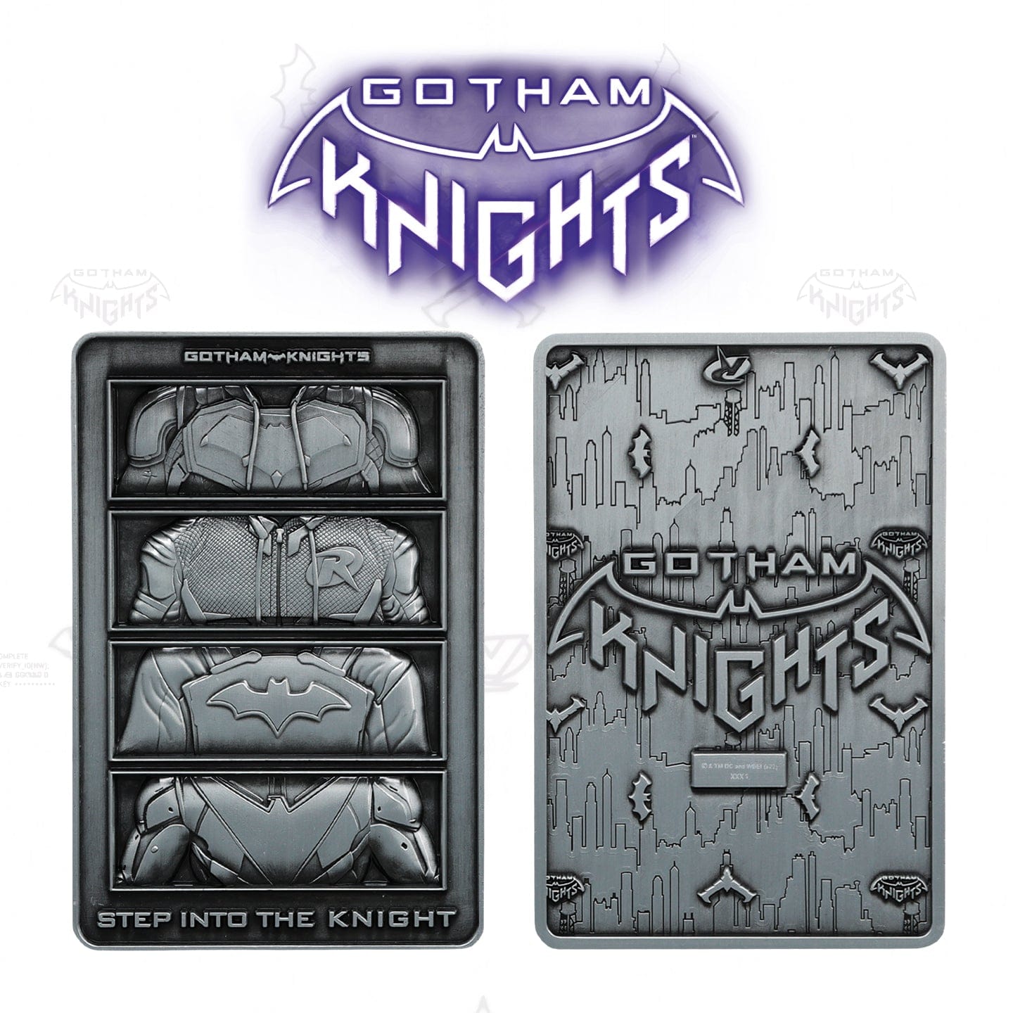 DC Gotham Knights Limited Edition Insignia Metal Ingot