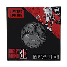 DC Harley Quinn Limited Edition 30th Anniversary Medallion