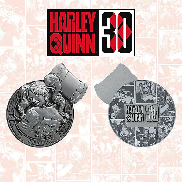 DC Harley Quinn Limited Edition 30th Anniversary Medallion