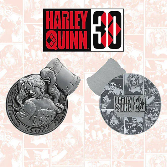 DC Harley Quinn Limited Edition 30th Anniversary Medallion