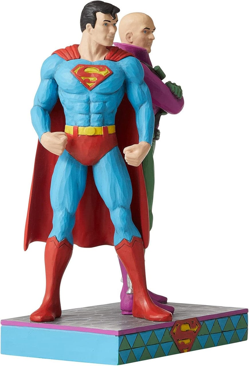 DC Superman and Lex Luthor Figurine By Jim Shore