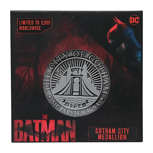 DC The Batman Limited Edition City of Gotham Medallion