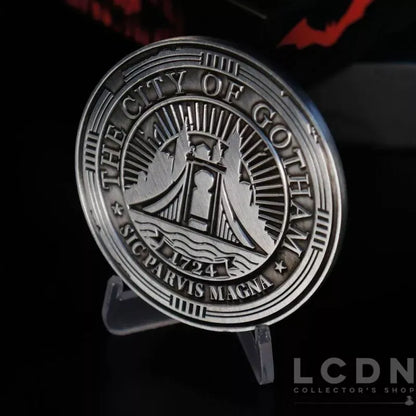 DC The Batman Limited Edition City of Gotham Medallion