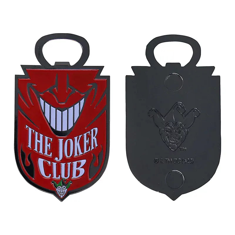 DC The Joker Club Heavy Duty Magnetic Bottle Opener