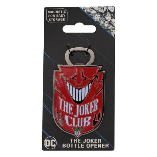 DC The Joker Club Heavy Duty Magnetic Bottle Opener