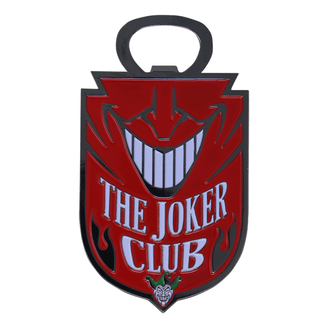 DC The Joker Club Heavy Duty Magnetic Bottle Opener