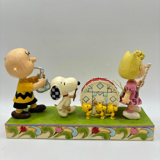 DEFECT - Jim Shore Peanuts A Playful Parade Figurine