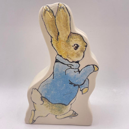 DEFECTIVE - Beatrix Potter Peter Rabbit Running Money Bank