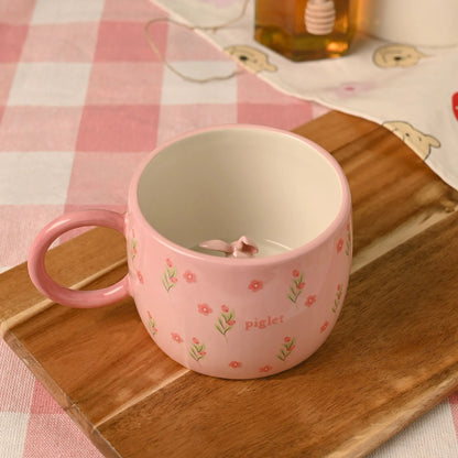 Disney Winnie the Pooh 3D Character Mug - Piglet