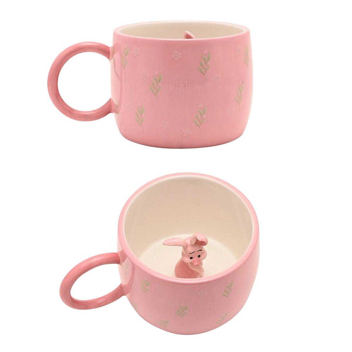 Disney Winnie the Pooh 3D Character Mug - Piglet