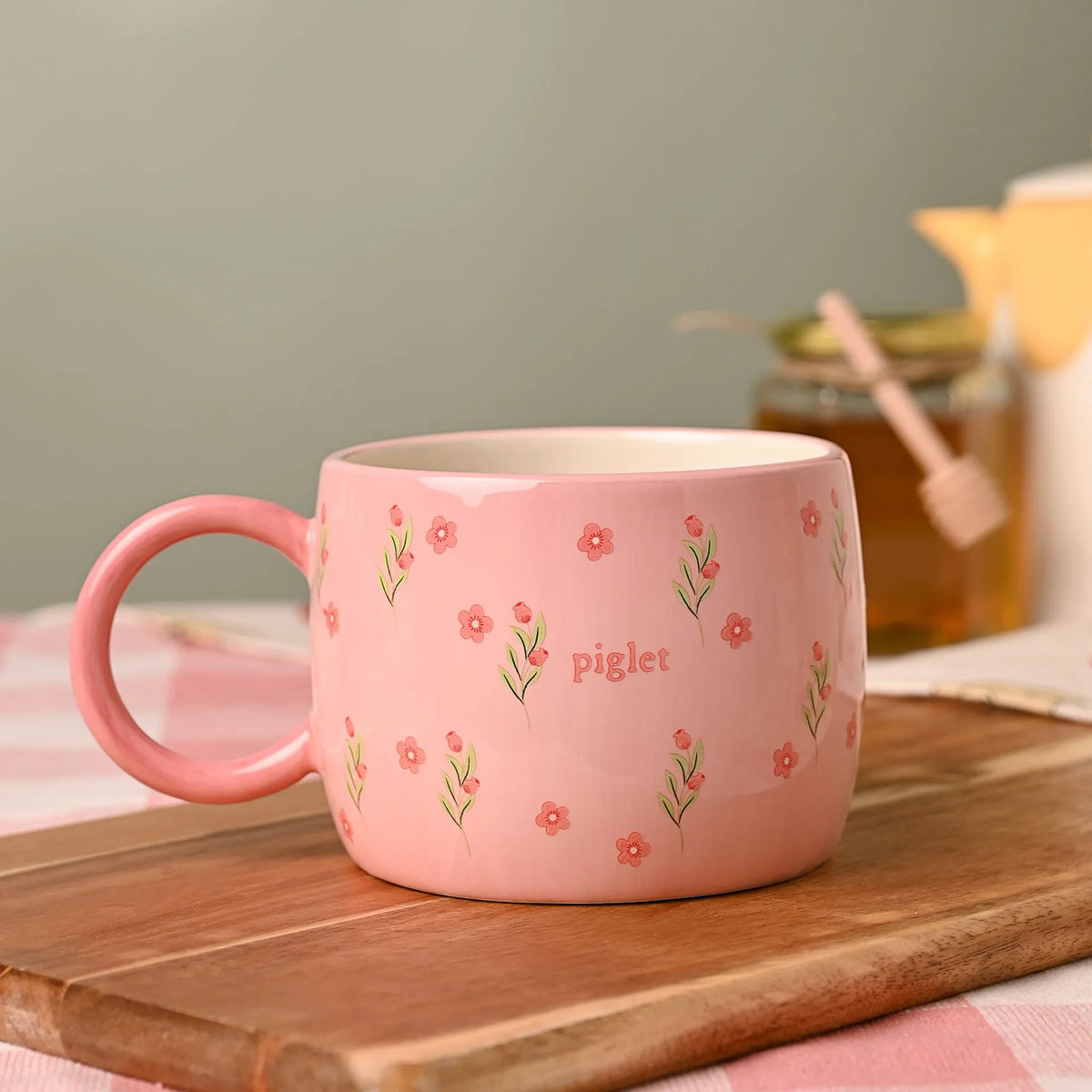 Disney Winnie the Pooh 3D Character Mug - Piglet