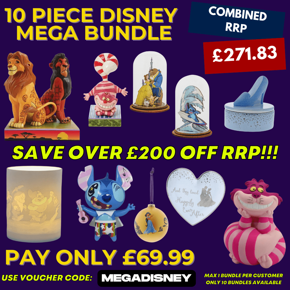 Disney 10 Piece Mega Bundle (SAVE £200+ WITH VOUCHER CODE!)