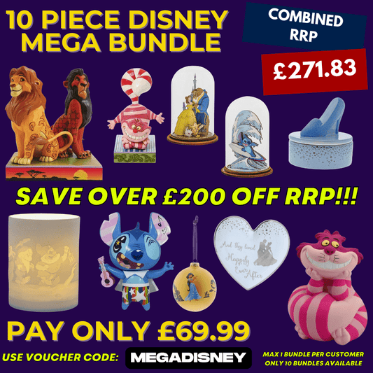 Disney 10 Piece Mega Bundle (SAVE £200+ WITH VOUCHER CODE!)