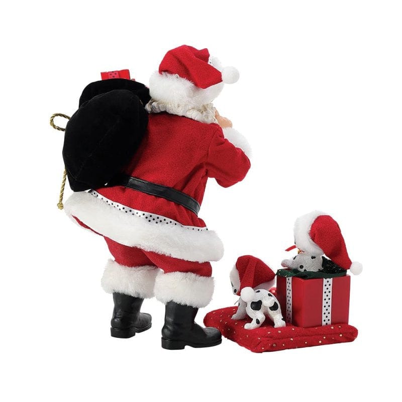 Disney 101 Reasons To Love Christmas (101 Dalmatians & Santa) Possible Dreams Christmas Figurine By Department 56 6016480