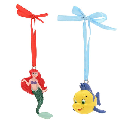 Disney Ariel And Flounder Set of 2 Hanging Decorations