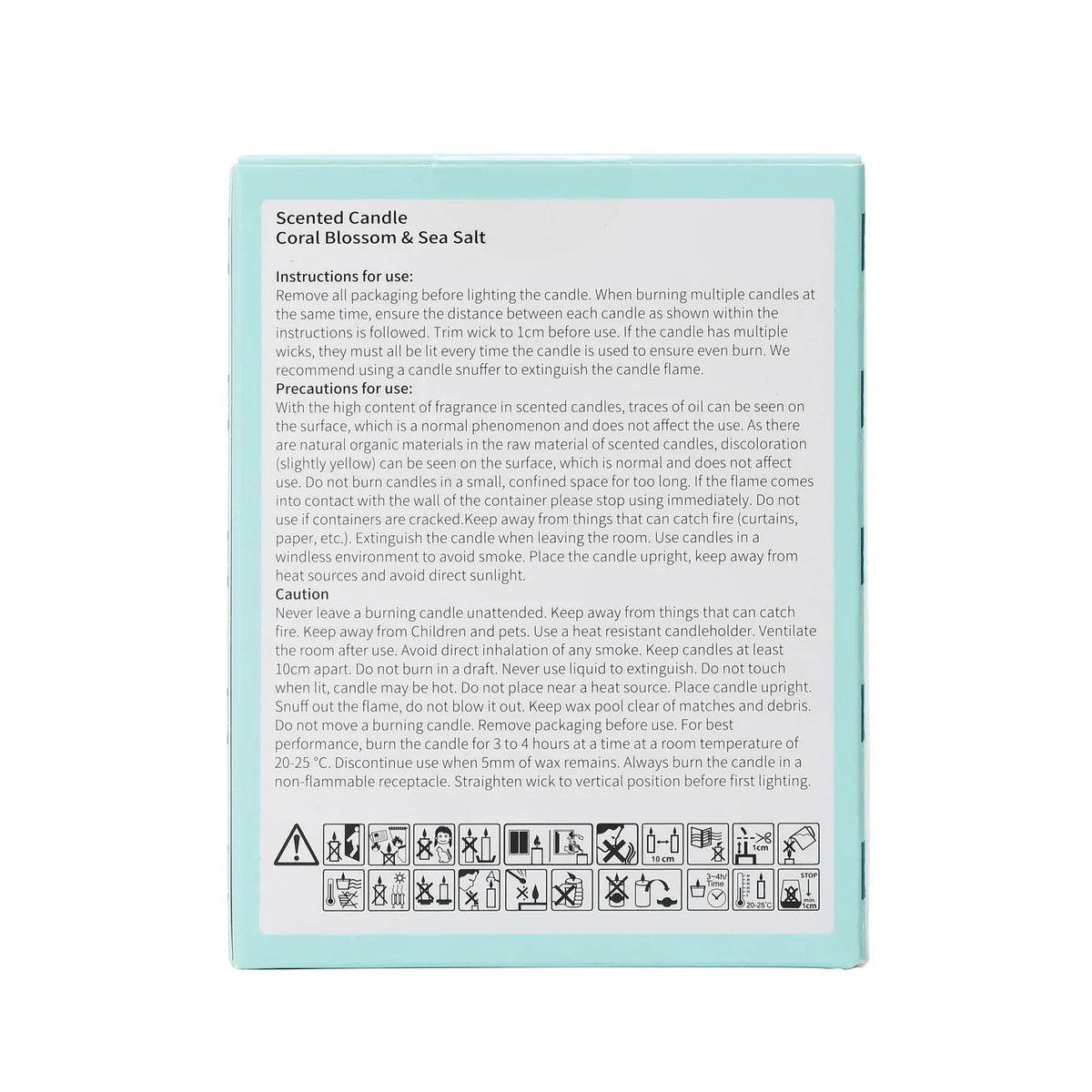 Disney Ariel Blossom & Sea Salt Candle by Disney Home Fragrance