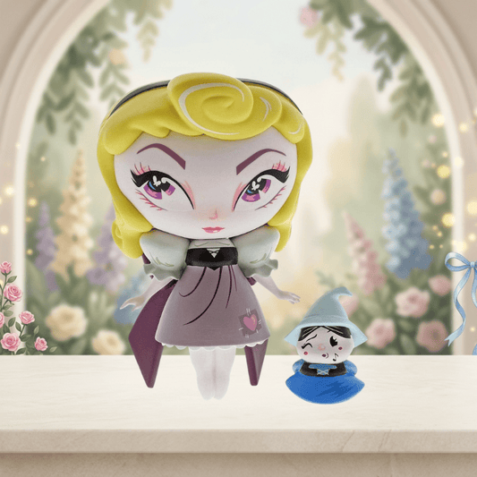 Disney Aurora and Merryweather Vinyl Figurine by Miss Mindy