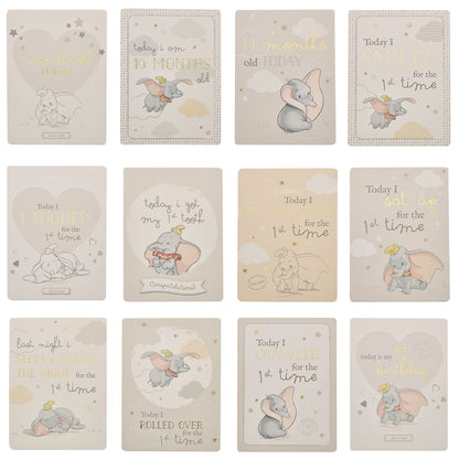 Disney Baby Magical Beginnings Album & Milestone Card Set - Dumbo