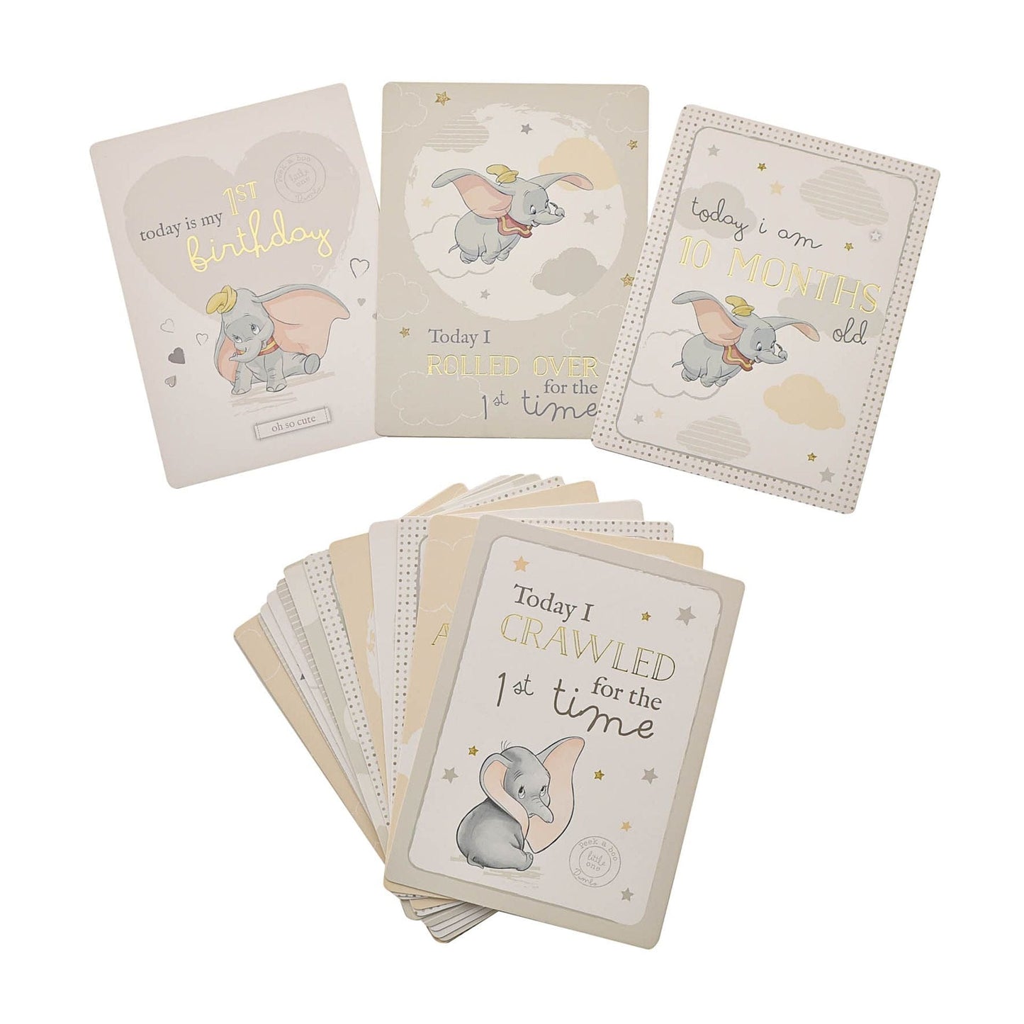 Disney Baby Magical Beginnings Album & Milestone Card Set - Dumbo