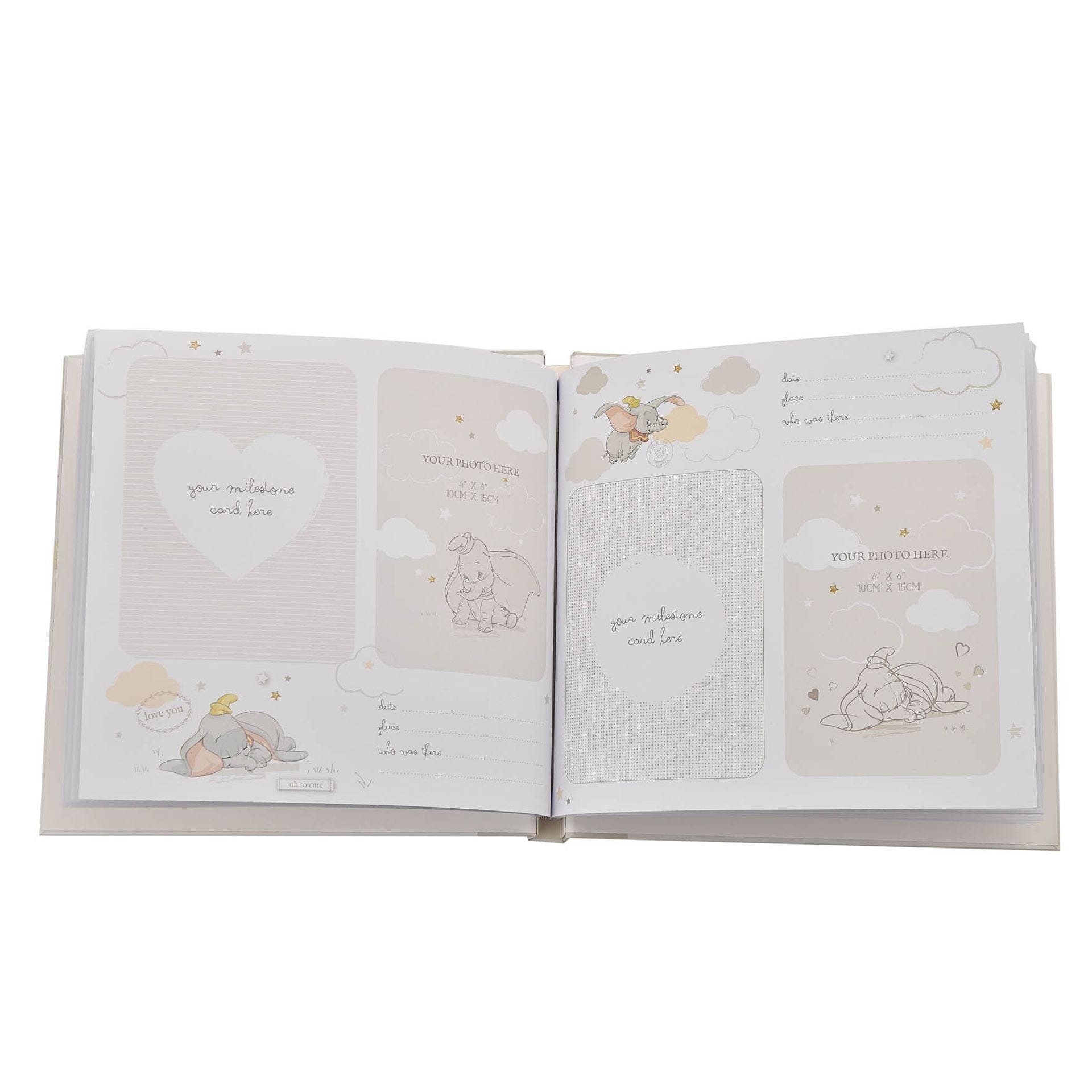 Disney Baby Magical Beginnings Album & Milestone Card Set - Dumbo