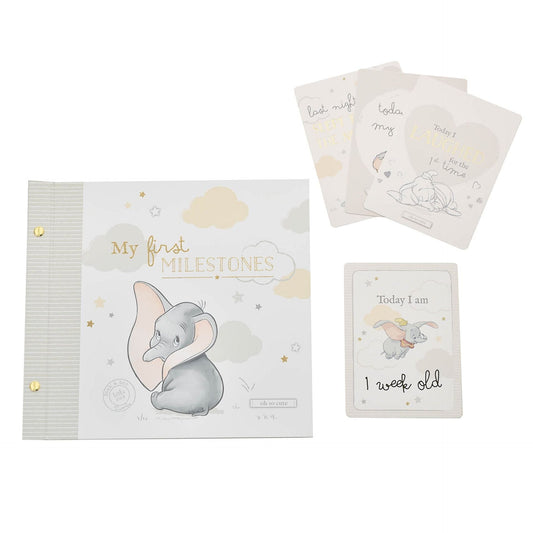 Disney Baby Magical Beginnings Album & Milestone Card Set - Dumbo