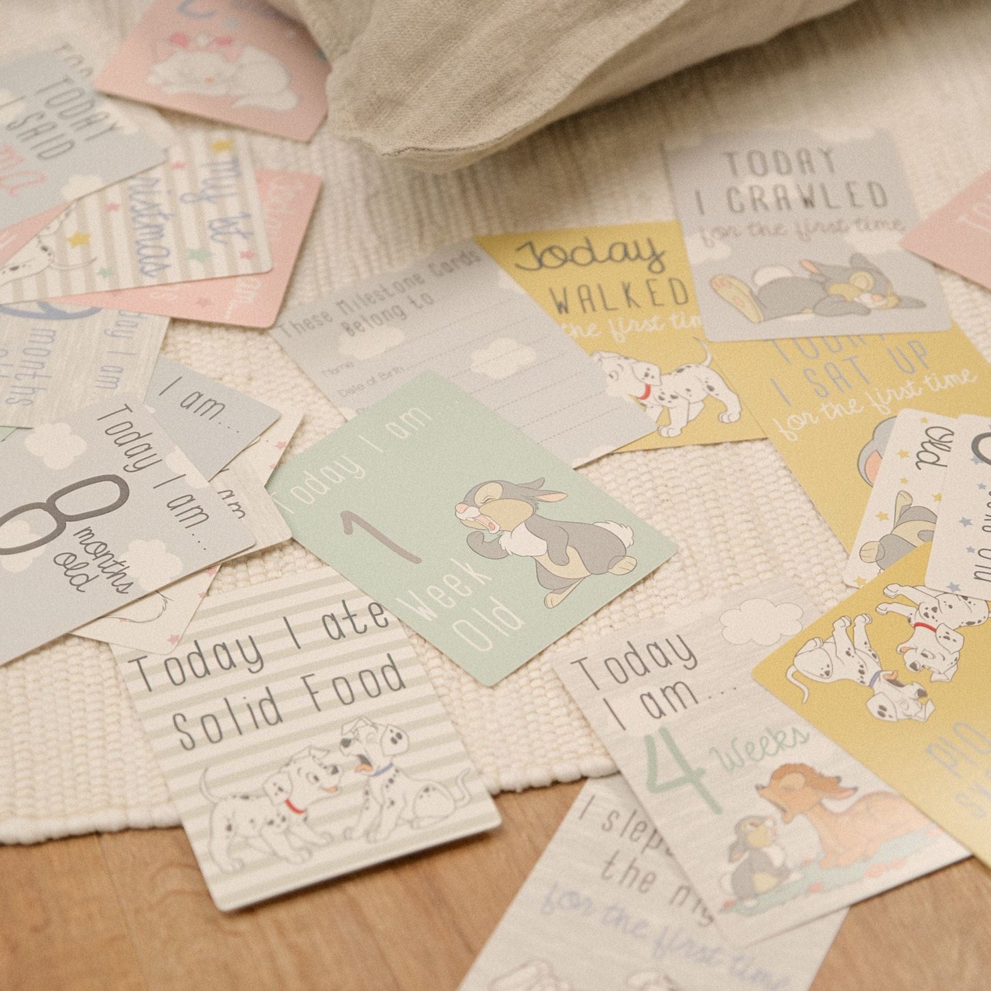 Disney Baby Magical Beginnings Baby 30 Milestone Cards