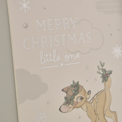 Disney Baby Magical Beginnings Bambi Photo Frame - Merry Christmas