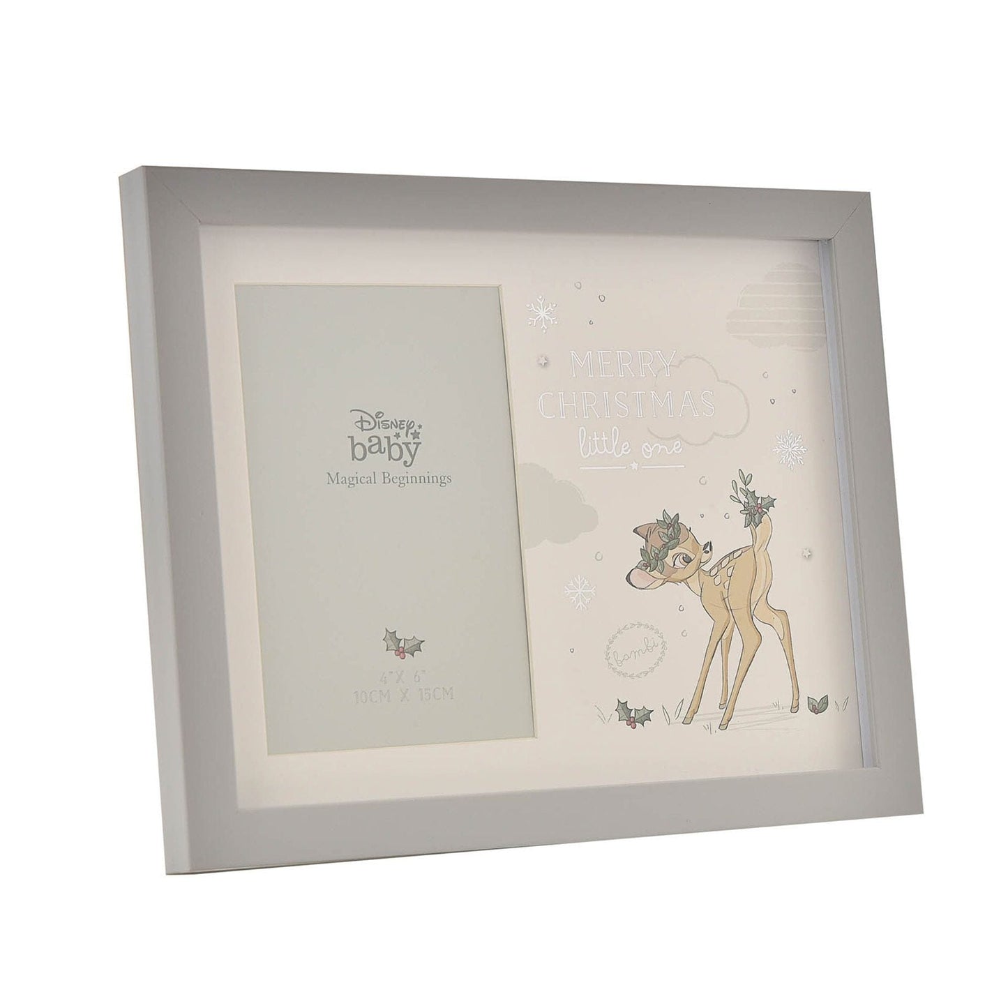 Disney Baby Magical Beginnings Bambi Photo Frame - Merry Christmas
