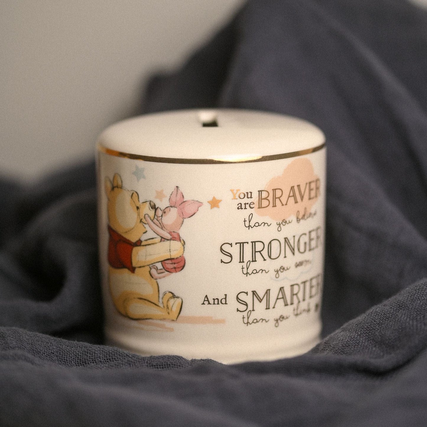 Disney Baby Magical Beginnings Ceramic Money Box - Winnie The Pooh