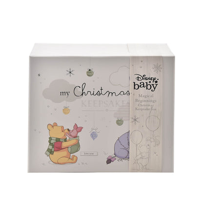 Disney Baby Magical Beginnings Christmas Keepsake Box Winnie The Pooh