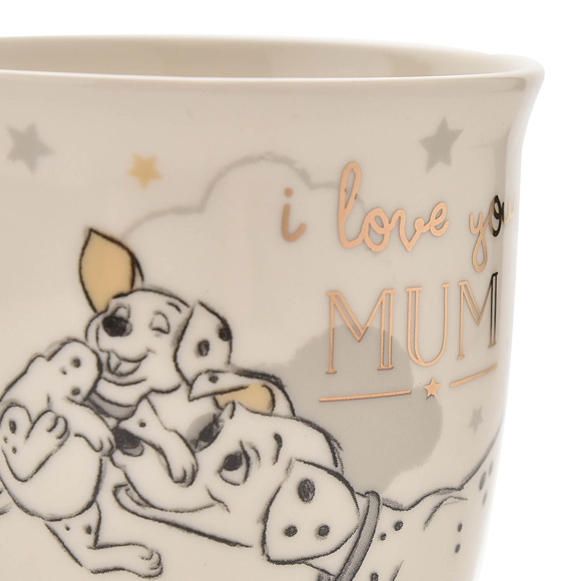 Disney Baby Magical Beginnings Dalmatian Mug - I Love You Mum
