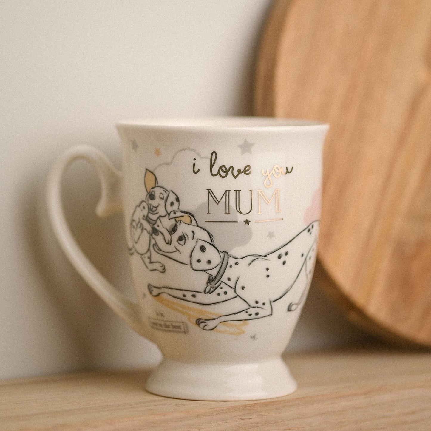 Disney Baby Magical Beginnings Dalmatian Mug - I Love You Mum