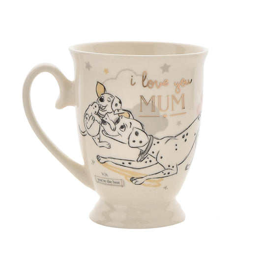 Disney Baby Magical Beginnings Dalmatian Mug - I Love You Mum