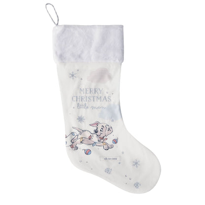 Disney Baby Magical Beginnings Dalmations Stocking - Merry Christmas Little Man