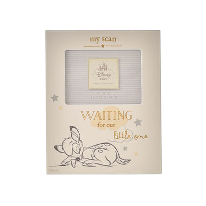 Disney Baby Magical Beginnings Frame 4" x 3" Baby Scan - Bambi