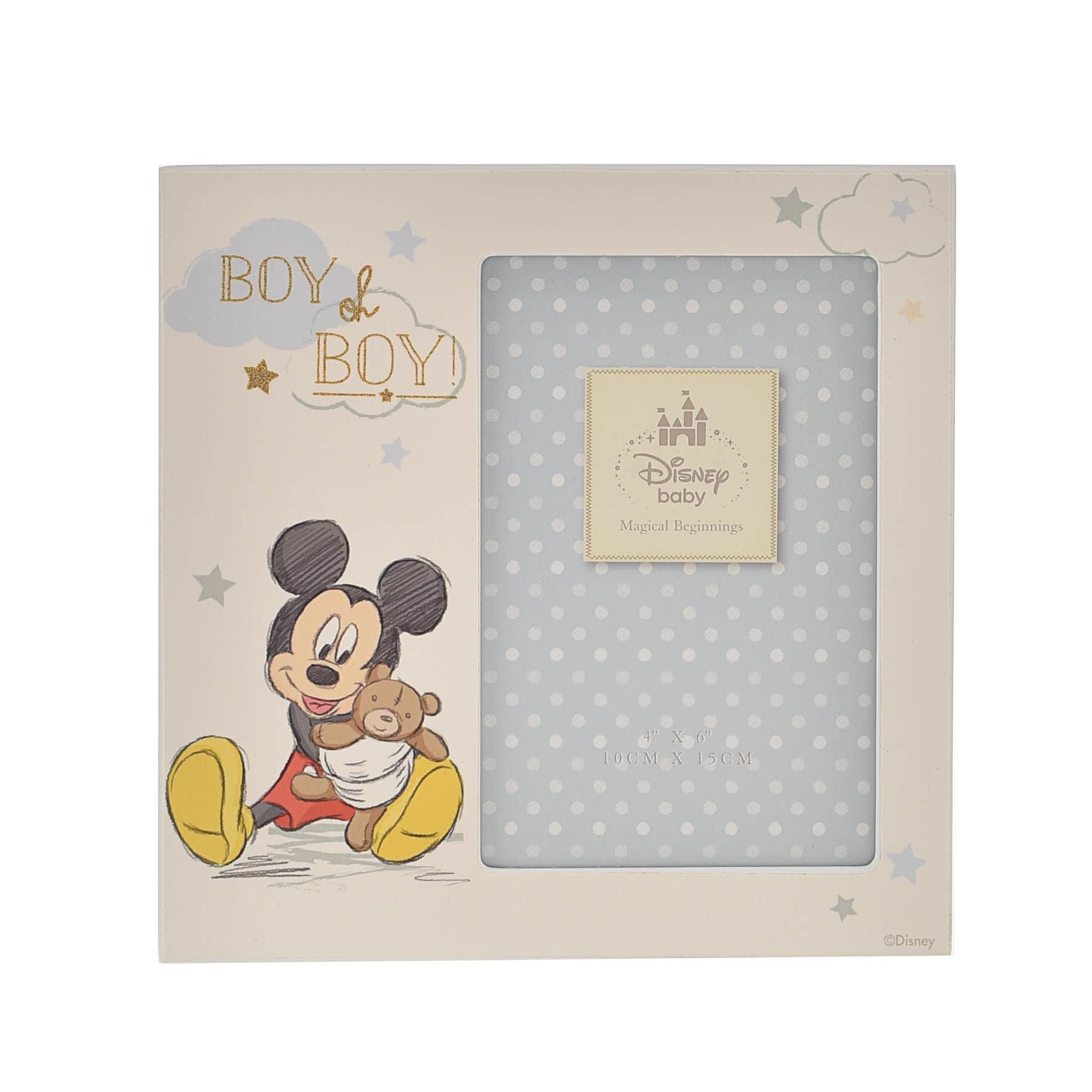 Disney Baby Magical Beginnings Frame 4" x 6" Mickey
