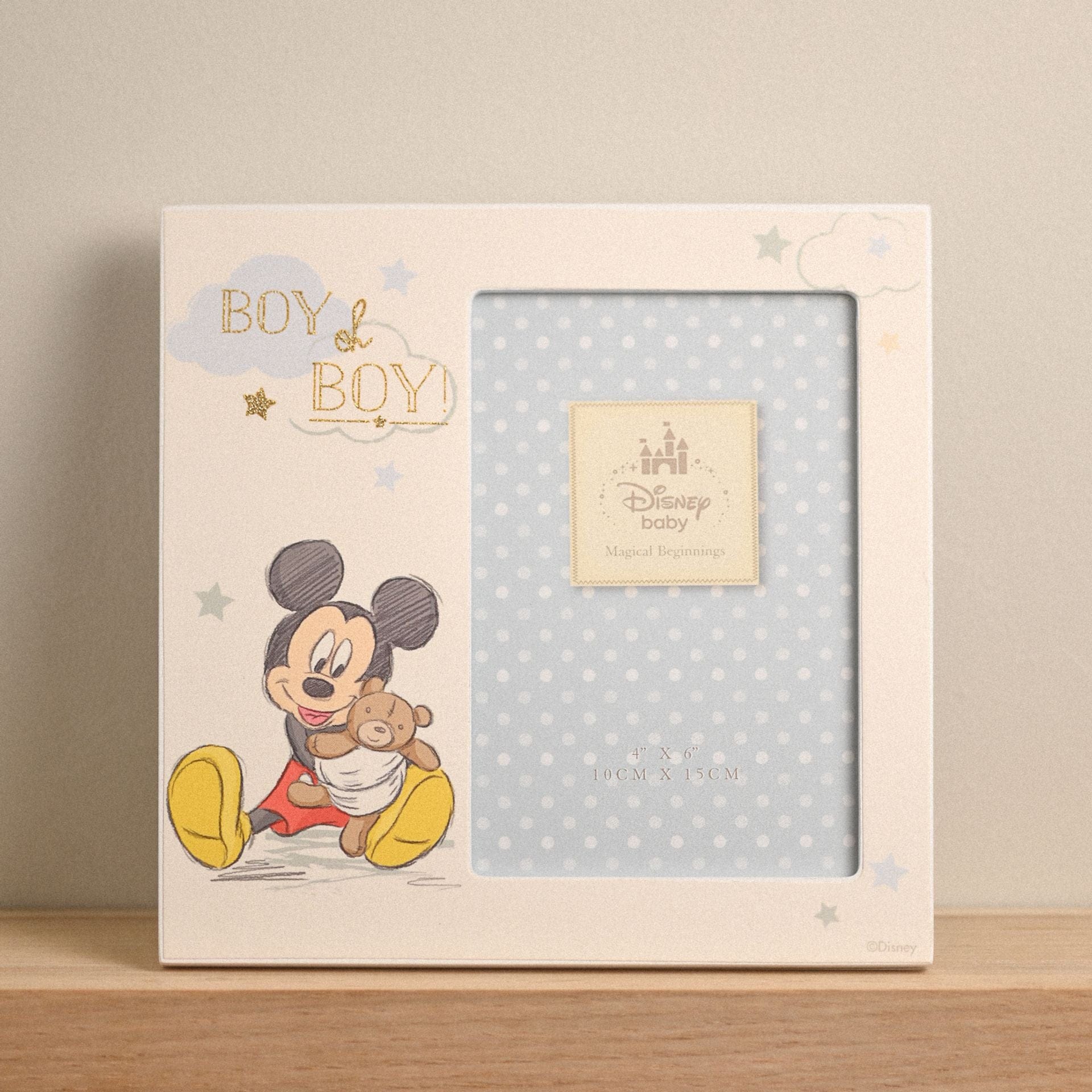 Disney Baby Magical Beginnings Frame 4" x 6" Mickey